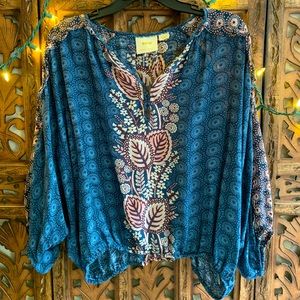 Boho Blouse by Maeve Anthropologie